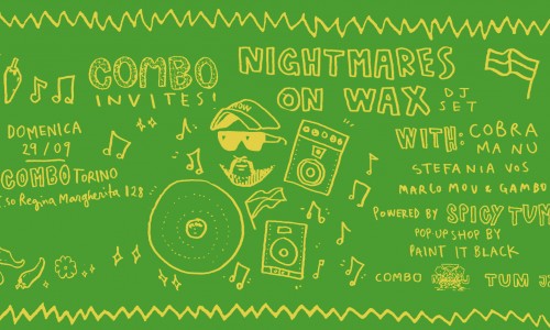 Nightmares on Wax (Warp) in cortile per l'ultimo open air della stagione by Combo | 29/9 dalle ore 16: arriva a Torino George Evelyn aka Nightmares on Wax. 